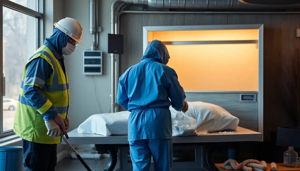 Limpieza traumática en L'Hospitalet de Llobregat para escenarios complejos